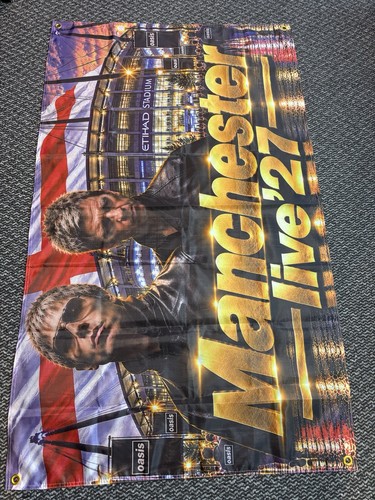 Oasis flag reunion tour - oasis,