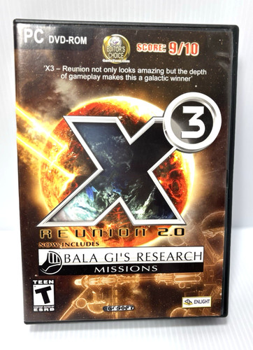 Reunion dvd rom game - x3:reunion,